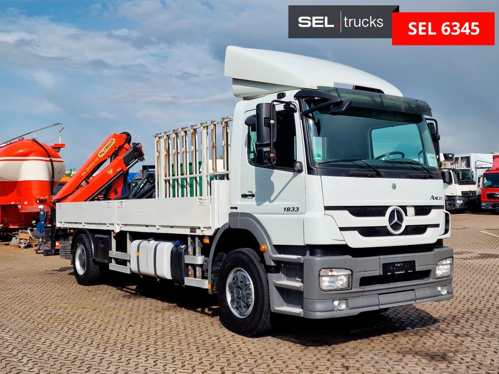 Mercedes-Benz Axor 1833L / Palfinger PK 12002-EH - Camion grue: photos 3 Mercedes-Benz Axor 1833L / Palfinger PK 12002-EH - Camion grue: photos 3