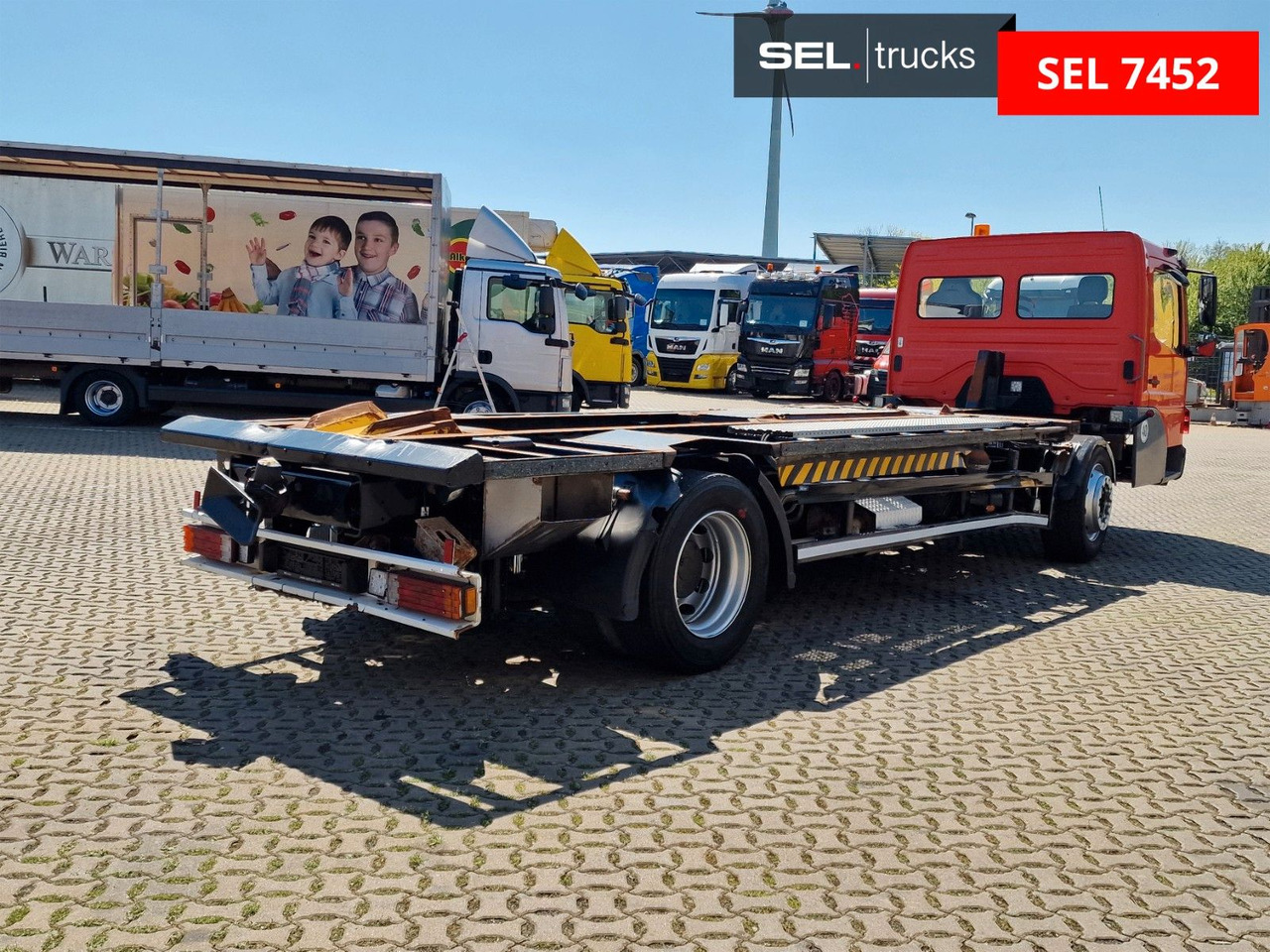 Mercedes-Benz KAMAG WBH 25 / Umsetzer / Wiesel / Rangierer - Camion porte-conteneur/ Caisse mobile: photos 5 Mercedes-Benz KAMAG WBH 25 / Umsetzer / Wiesel / Rangierer - Camion porte-conteneur/ Caisse mobile: photos 5