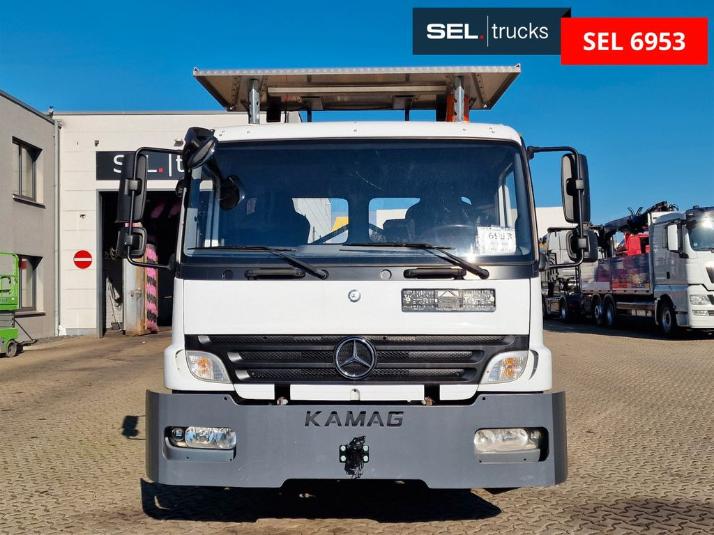 Mercedes-Benz Kamag WBH25 - Camion porte-conteneur/ Caisse mobile: photos 2 Mercedes-Benz Kamag WBH25 - Camion porte-conteneur/ Caisse mobile: photos 2