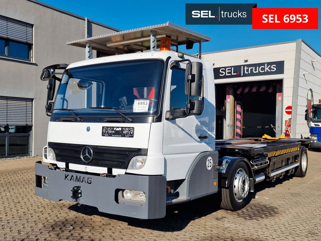 Mercedes-Benz Kamag WBH25 - Camion porte-conteneur/ Caisse mobile: photos 1 Mercedes-Benz Kamag WBH25 - Camion porte-conteneur/ Caisse mobile: photos 1