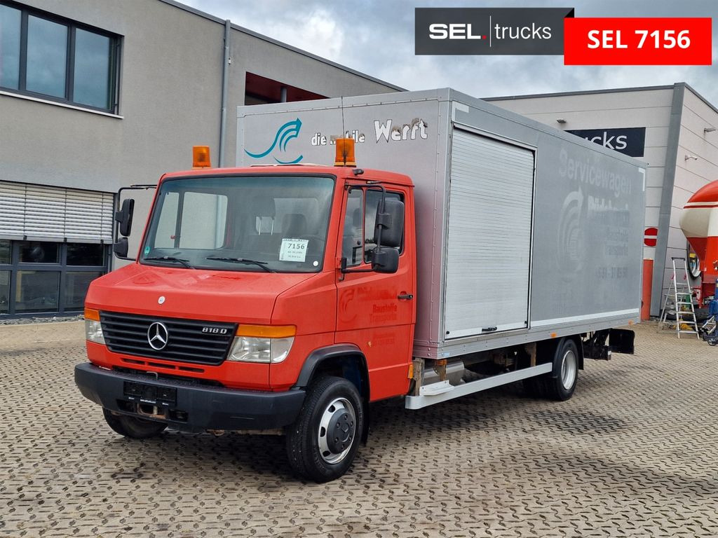 Mercedes-Benz Vario 818D / Ladebordwand / ex. Werkstattwagen - Fourgon: photos 1 Mercedes-Benz Vario 818D / Ladebordwand / ex. Werkstattwagen - Fourgon: photos 1