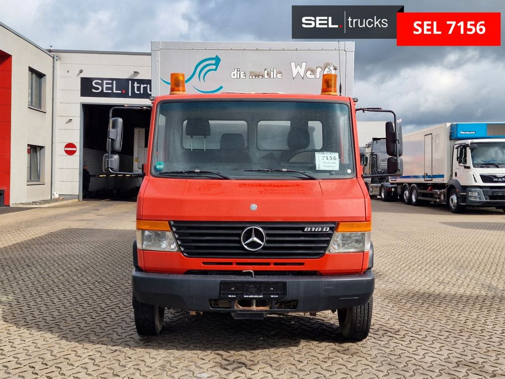 Mercedes-Benz Vario 818D / Ladebordwand / ex. Werkstattwagen - Fourgon: photos 2 Mercedes-Benz Vario 818D / Ladebordwand / ex. Werkstattwagen - Fourgon: photos 2