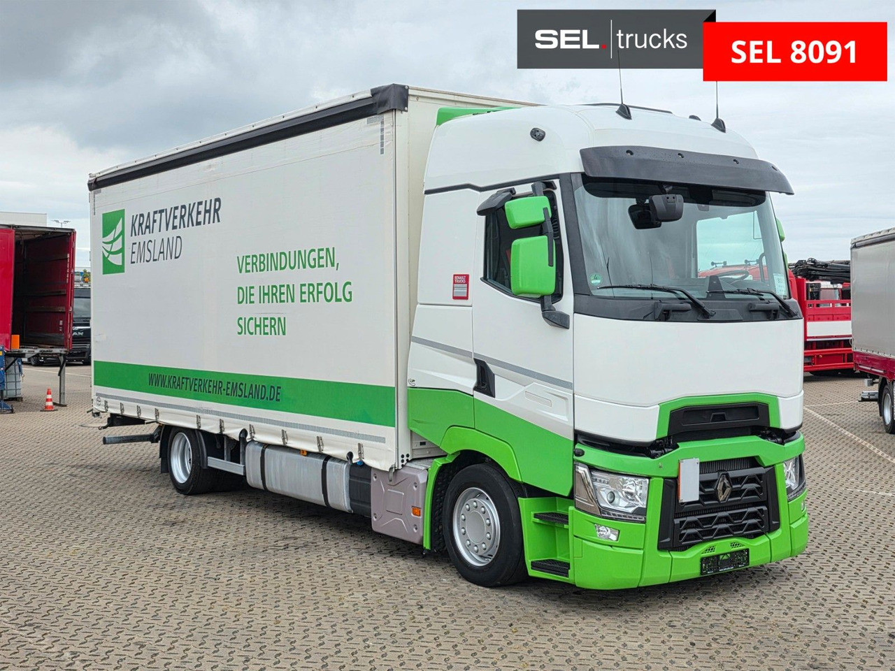 Renault T High 480 / Retarder / Jumbo / 6D - Camion à rideaux coulissants: photos 3 Renault T High 480 / Retarder / Jumbo / 6D - Camion à rideaux coulissants: photos 3