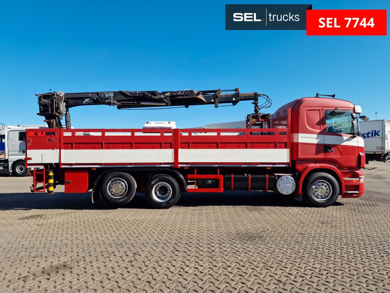 Scania R 340 LB6X2*4MNA /Retarder /HIAB 166K /Lenkachse - Camion grue: photos 4 Scania R 340 LB6X2*4MNA /Retarder /HIAB 166K /Lenkachse - Camion grue: photos 4