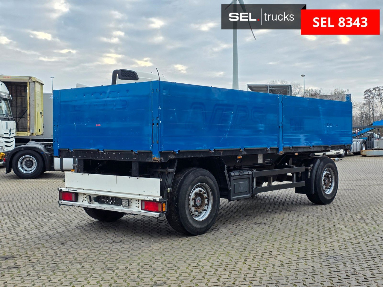 Schmitz Cargobull Gotha APR 18 / Baustoff - Remorque plateau: photos 5 Schmitz Cargobull Gotha APR 18 / Baustoff - Remorque plateau: photos 5