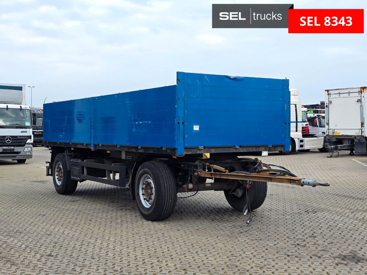 Schmitz Cargobull Gotha APR 18 / Baustoff - Remorque plateau: photos 3 Schmitz Cargobull Gotha APR 18 / Baustoff - Remorque plateau: photos 3