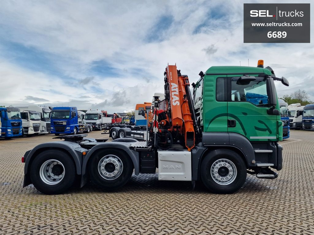 MAN TGS 26.500 6x2/4 / Intarder/ Kran/ Lenkachse - Tracteur routier: photos 4 MAN TGS 26.500 6x2/4 / Intarder/ Kran/ Lenkachse - Tracteur routier: photos 4
