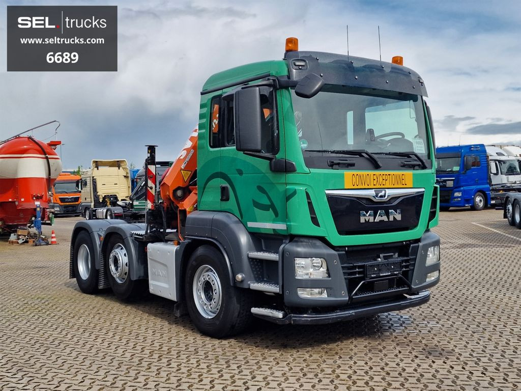 MAN TGS 26.500 6x2/4 / Intarder/ Kran/ Lenkachse - Tracteur routier: photos 3 MAN TGS 26.500 6x2/4 / Intarder/ Kran/ Lenkachse - Tracteur routier: photos 3