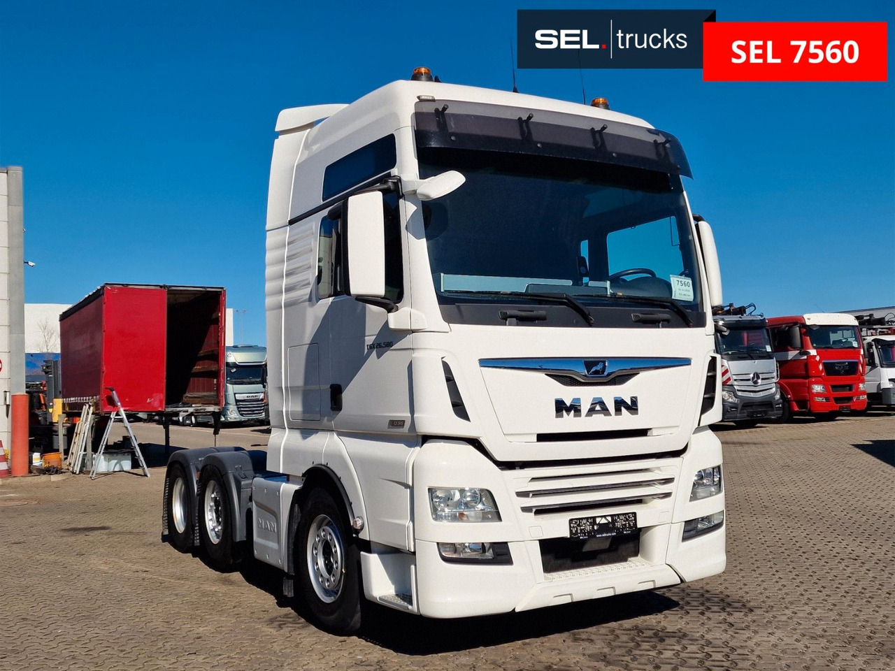 MAN TGX 26.580 6x2/4 BLS / Intarder Lenkachse - Tracteur routier: photos 3 MAN TGX 26.580 6x2/4 BLS / Intarder Lenkachse - Tracteur routier: photos 3