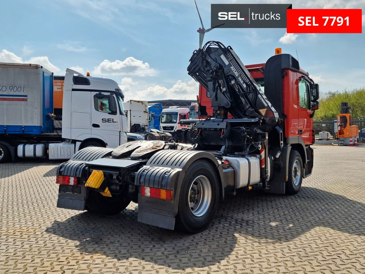 Mercedes-Benz Actros 1844 / Retarder / Fernbedienung / Atlas - Tracteur routier: photos 5 Mercedes-Benz Actros 1844 / Retarder / Fernbedienung / Atlas - Tracteur routier: photos 5