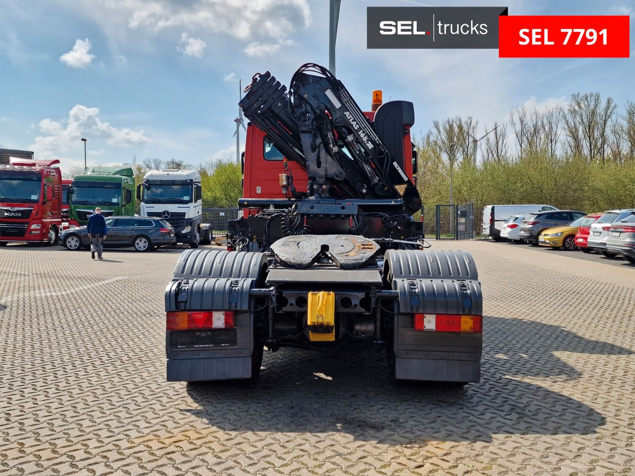 Tracteur routier Mercedes-Benz Actros 1844 / Retarder / Fernbedienung /  Atlas: photos 6