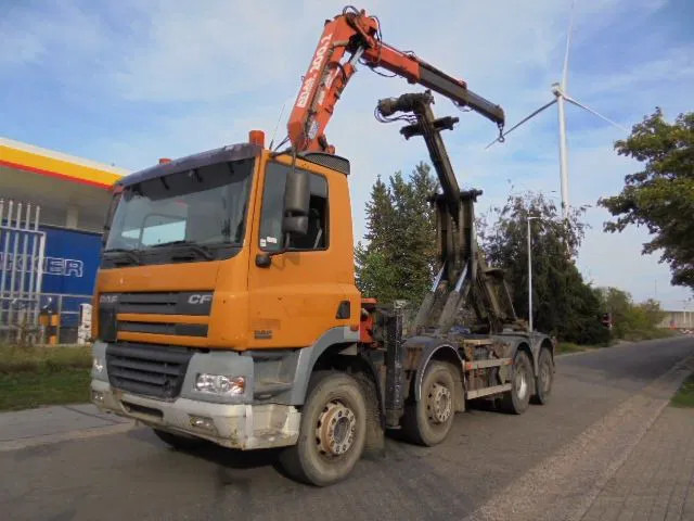 DAF 85.360 8X4 - Camion - système de câble, Camion grue: photos 1 DAF 85.360 8X4 - Camion - système de câble, Camion grue: photos 1