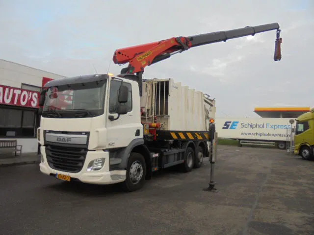 DAF CF 290 6X2 - Benne à ordures ménagères: photos 1 DAF CF 290 6X2 - Benne à ordures ménagères: photos 1