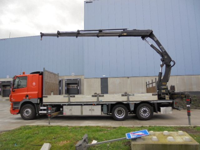 DAF CF 85.360 6X2 GESTUURDE AS - Camion plateau, Camion grue: photos 5 DAF CF 85.360 6X2 GESTUURDE AS - Camion plateau, Camion grue: photos 5