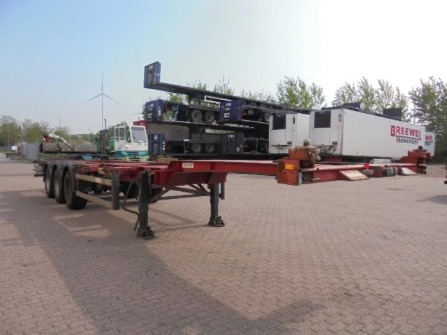 Groenewegen 40CC-16-27TUN - Semi-remorque porte-conteneur/ Caisse mobile: photos 2 Groenewegen 40CC-16-27TUN - Semi-remorque porte-conteneur/ Caisse mobile: photos 2