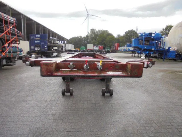 Krone SZC 20 Z STEEL SUSPENSION NL KENTEKEN - Semi-remorque porte-conteneur/ Caisse mobile: photos 2 Krone SZC 20 Z STEEL SUSPENSION NL KENTEKEN - Semi-remorque porte-conteneur/ Caisse mobile: photos 2