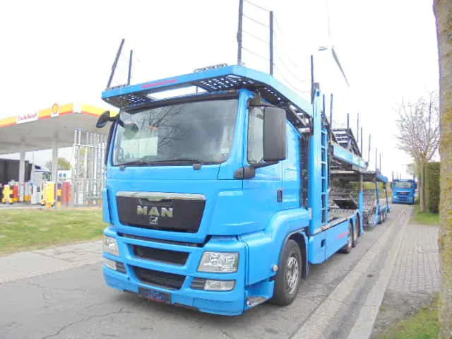 MAN TGS 24.440 + RETARDER - Camion porte-voitures: photos 1 MAN TGS 24.440 + RETARDER - Camion porte-voitures: photos 1