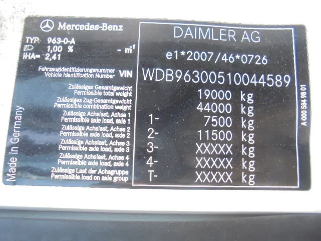 Camion porte-voitures Mercedes-Benz Actros 2340 LL: photos 19