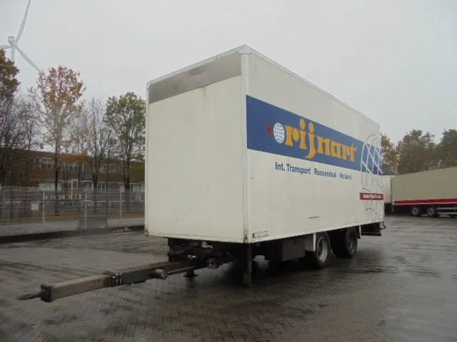 Pacton MXD218 - Remorque fourgon: photos 1 Pacton MXD218 - Remorque fourgon: photos 1