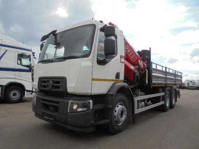 Renault 320 6X4 + FASSI F245 DEMO UNUSED NL TRUCK - Camion plateau, Camion grue: photos 1 Renault 320 6X4 + FASSI F245 DEMO UNUSED NL TRUCK - Camion plateau, Camion grue: photos 1