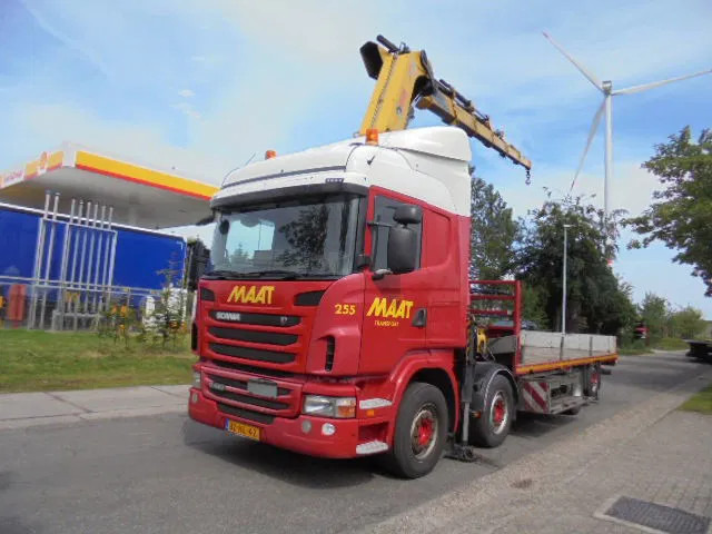 Scania 8X2 RETARDER - Camion grue: photos 1 Scania 8X2 RETARDER - Camion grue: photos 1