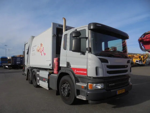 Scania P310 6x2 RETARDER NL TRUCK - Benne à ordures ménagères: photos 3 Scania P310 6x2 RETARDER NL TRUCK - Benne à ordures ménagères: photos 3
