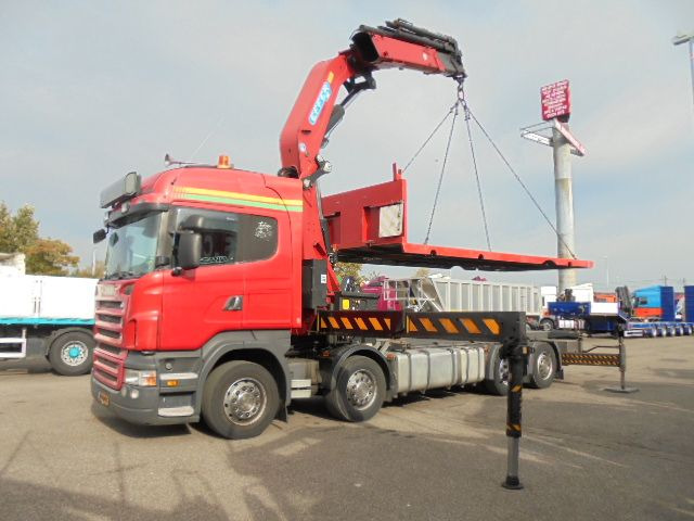 Scania R480 8X2 - Camion grue: photos 5 Scania R480 8X2 - Camion grue: photos 5
