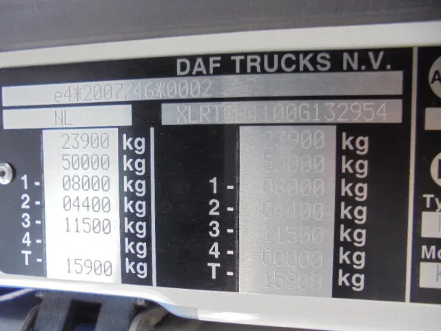 Tracteur routier DAF XF 440 6X2 NL TRUCK: photos 16