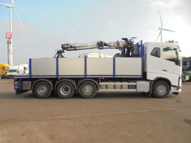 Volvo FH FH 460 8X2 NL KENTEN - Camion plateau, Camion grue: photos 1 Volvo FH FH 460 8X2 NL KENTEN - Camion plateau, Camion grue: photos 1
