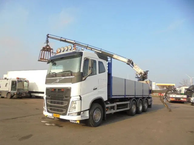 Volvo FH FH 460 8X2 NL KENTEN - Camion plateau, Camion grue: photos 2 Volvo FH FH 460 8X2 NL KENTEN - Camion plateau, Camion grue: photos 2