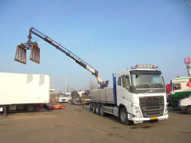 Volvo FH FH 460 8X2 NL KENTEN - Camion plateau, Camion grue: photos 3 Volvo FH FH 460 8X2 NL KENTEN - Camion plateau, Camion grue: photos 3