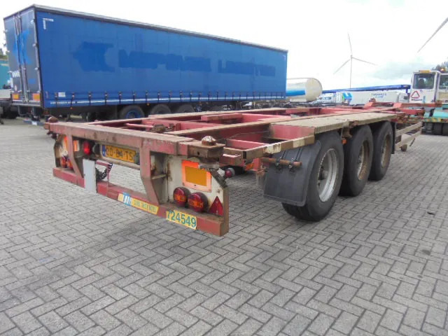 Zwalve OCM 3 15 27 - Semi-remorque porte-conteneur/ Caisse mobile: photos 4 Zwalve OCM 3 15 27 - Semi-remorque porte-conteneur/ Caisse mobile: photos 4