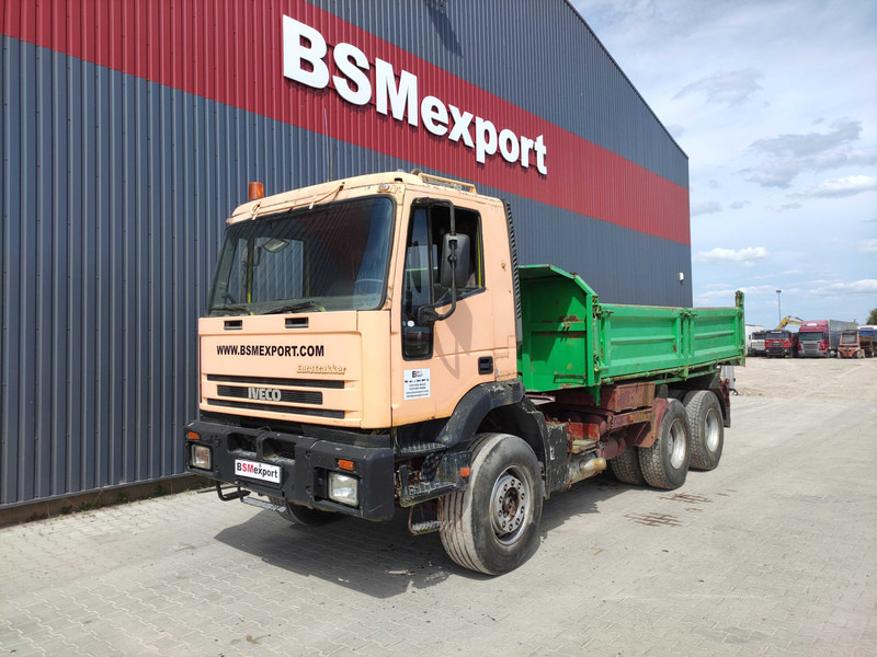 Iveco Eurotrakker 380E34 dump truck - Camion benne: photos 1 Iveco Eurotrakker 380E34 dump truck - Camion benne: photos 1