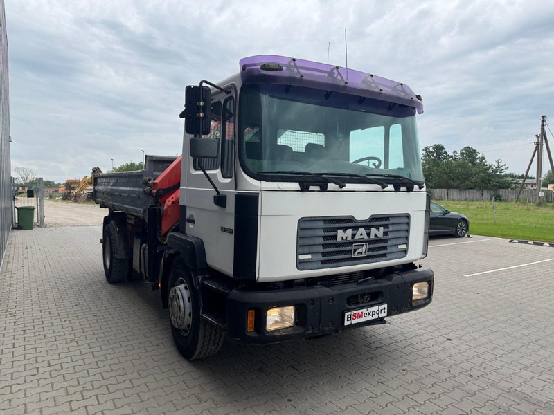 MAN 18.284 + Palfinger PK 9501 - Camion benne, Camion grue: photos 4 MAN 18.284 + Palfinger PK 9501 - Camion benne, Camion grue: photos 4