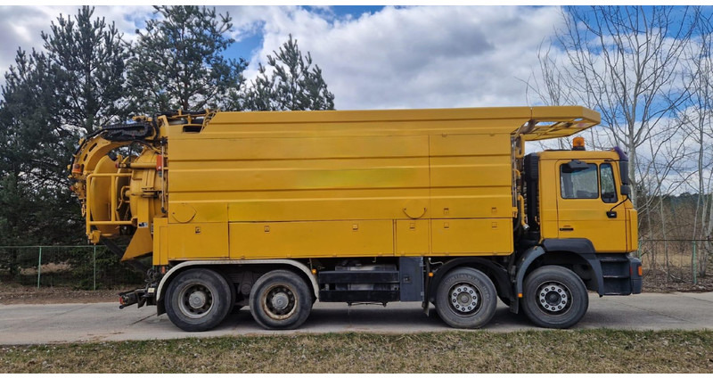 MAN 35.464 channel cleaner, 8x4 full spring, manual - Camion hydrocureur: photos 5 MAN 35.464 channel cleaner, 8x4 full spring, manual - Camion hydrocureur: photos 5