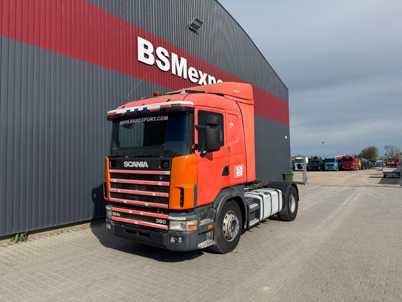 Scania R 124 LA 360, Manual pump. - Tracteur routier: photos 1 Scania R 124 LA 360, Manual pump. - Tracteur routier: photos 1