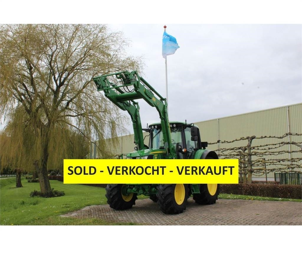 John Deere 6120M with 623R loader - Tracteur agricole: photos 1 John Deere 6120M with 623R loader - Tracteur agricole: photos 1