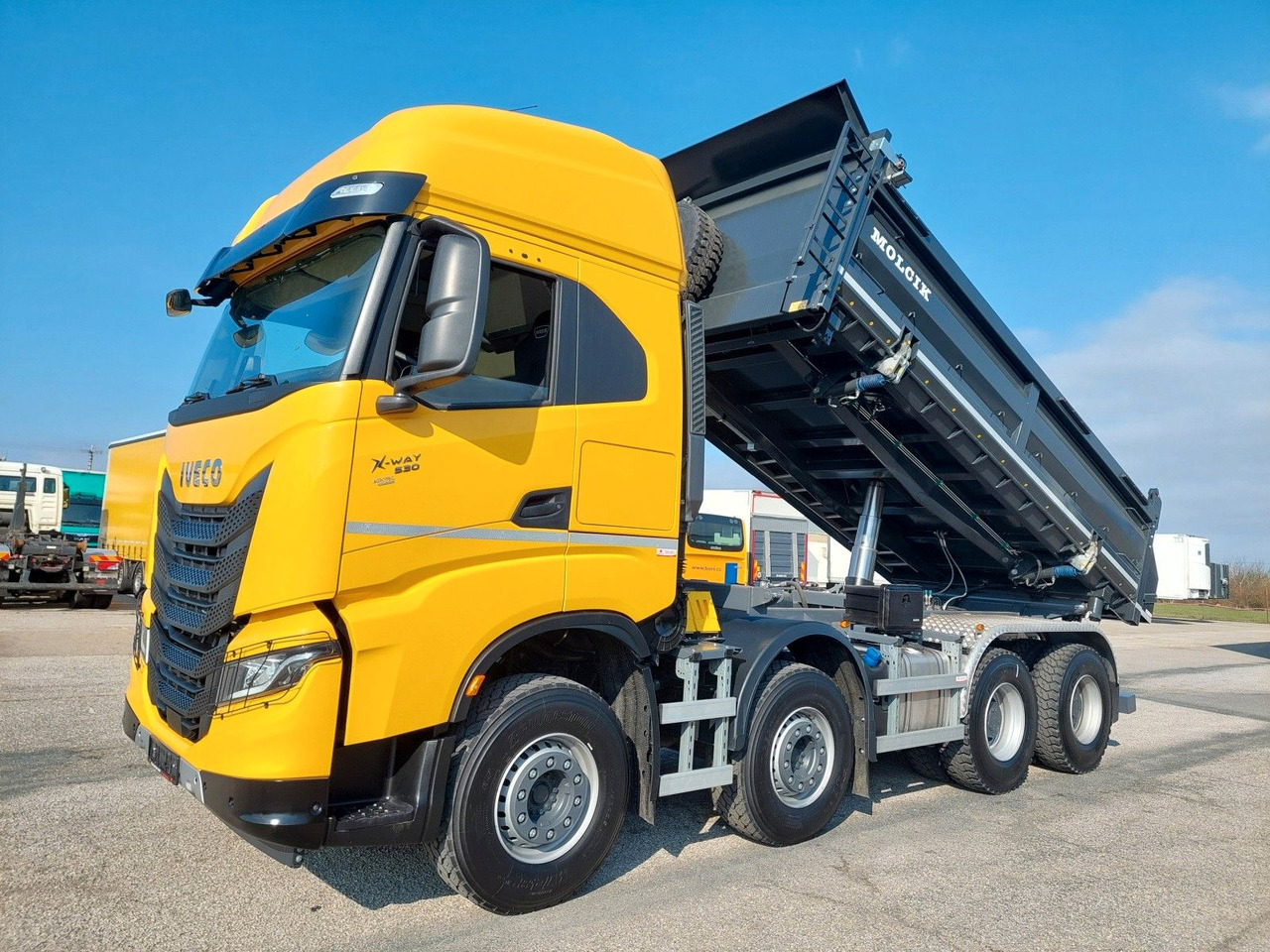 Iveco AS360X53Z Stralis X-WAY 8x4 Bordmatik - Camion benne: photos 1 Iveco AS360X53Z Stralis X-WAY 8x4 Bordmatik - Camion benne: photos 1