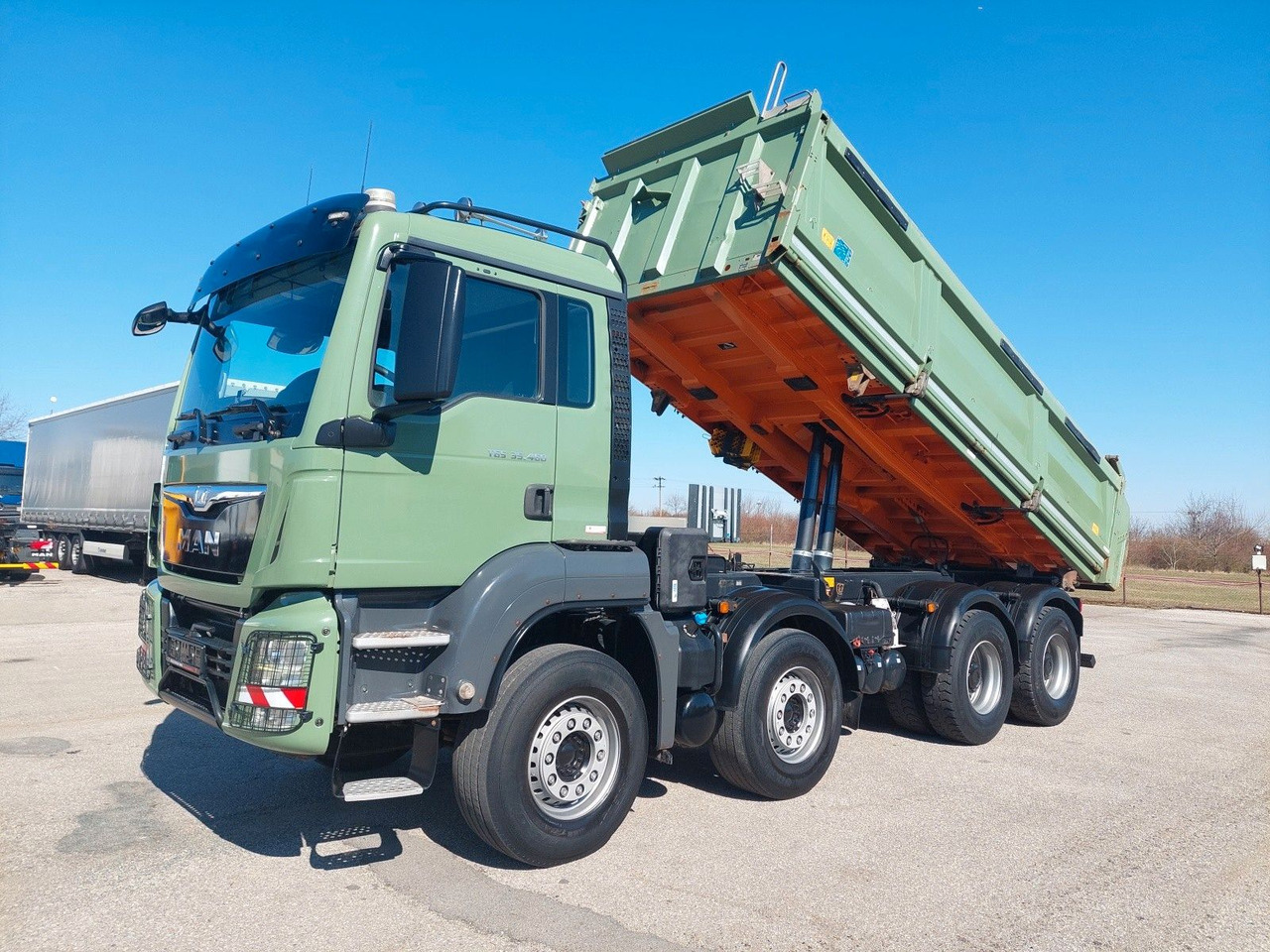 MAN TGS 35.460 BB Meiller Bordmatik 8x4 - Camion benne: photos 1 MAN TGS 35.460 BB Meiller Bordmatik 8x4 - Camion benne: photos 1