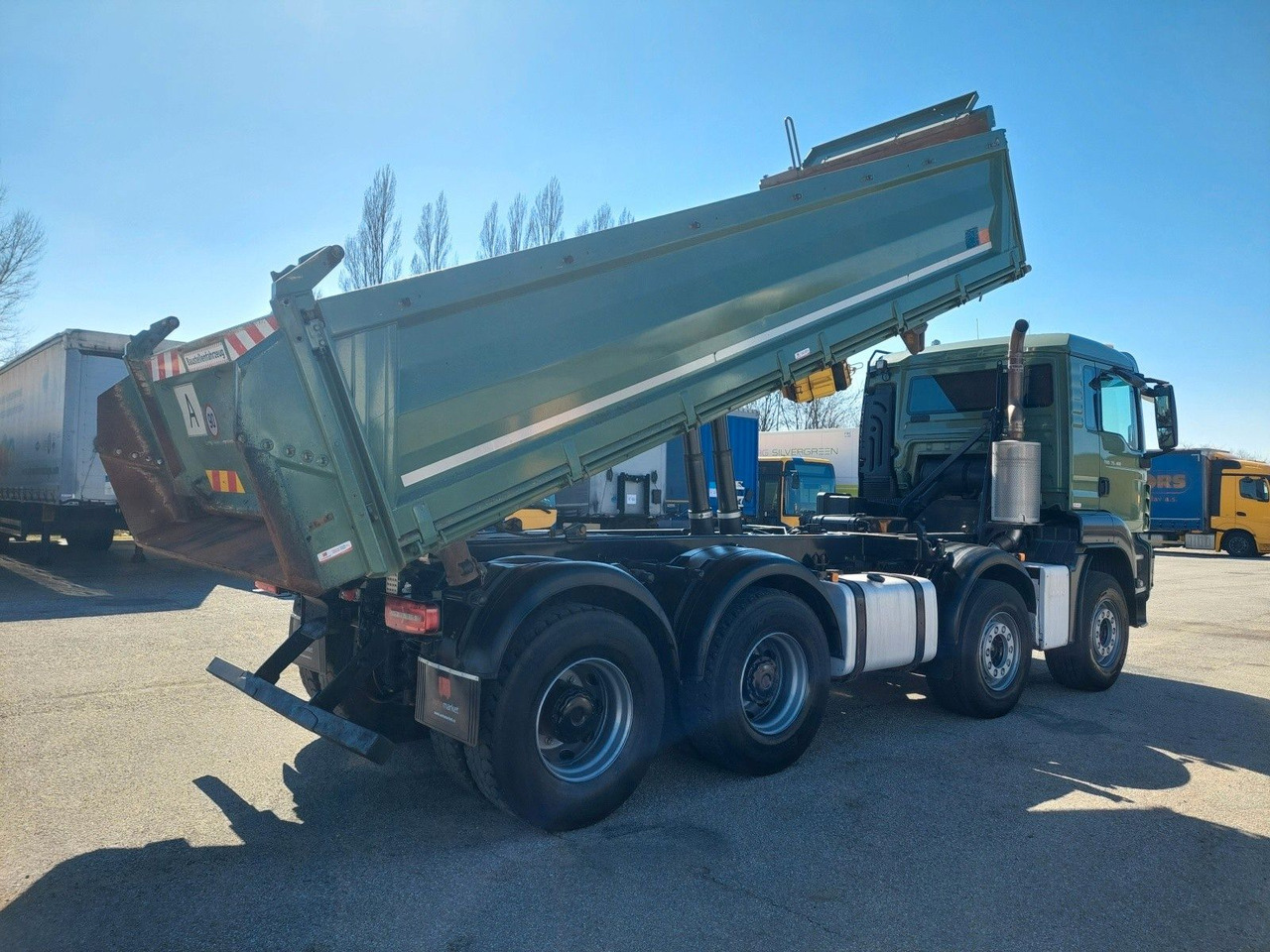 MAN TGS 35.460 BB Meiller Bordmatik 8x4 - Camion benne: photos 4 MAN TGS 35.460 BB Meiller Bordmatik 8x4 - Camion benne: photos 4