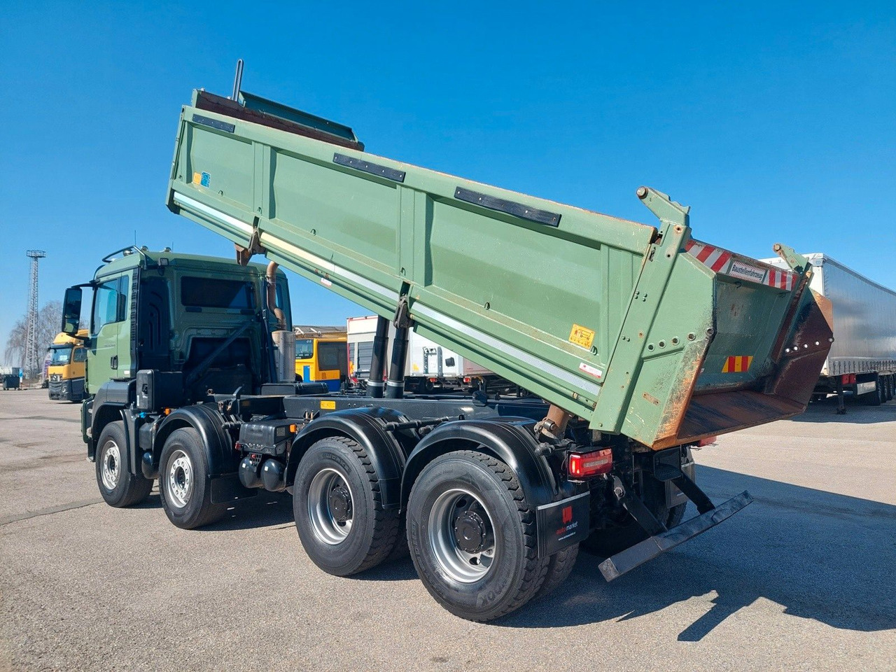 MAN TGS 35.460 BB Meiller Bordmatik 8x4 - Camion benne: photos 3 MAN TGS 35.460 BB Meiller Bordmatik 8x4 - Camion benne: photos 3