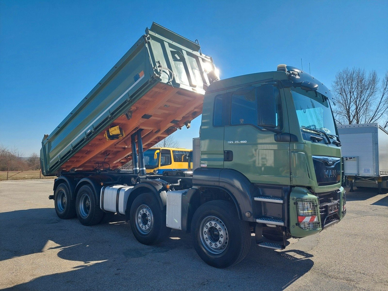 MAN TGS 35.460 BB Meiller Bordmatik 8x4 - Camion benne: photos 2 MAN TGS 35.460 BB Meiller Bordmatik 8x4 - Camion benne: photos 2