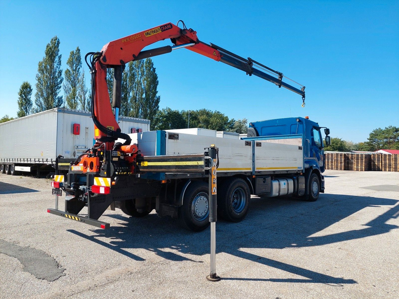 Renault Premium DXI R450.26 HR Palfinger PK 15.500 - Camion plateau, Camion grue: photos 4 Renault Premium DXI R450.26 HR Palfinger PK 15.500 - Camion plateau, Camion grue: photos 4