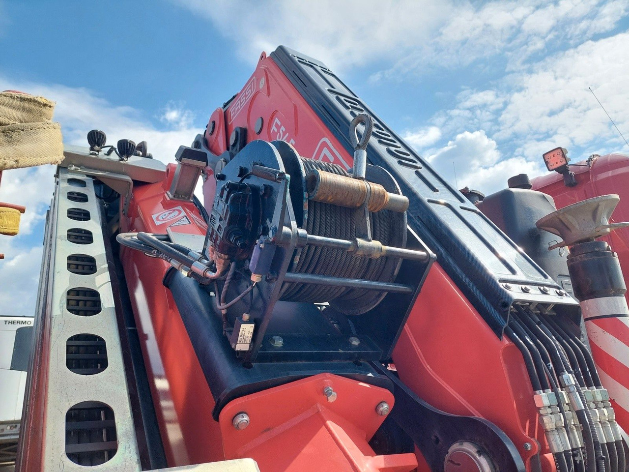 Camion plateau, Camion grue Scania G 410LB 6x4 HNA + Kran Fassi F545RA.2.27 FLY-JIB: photos 12