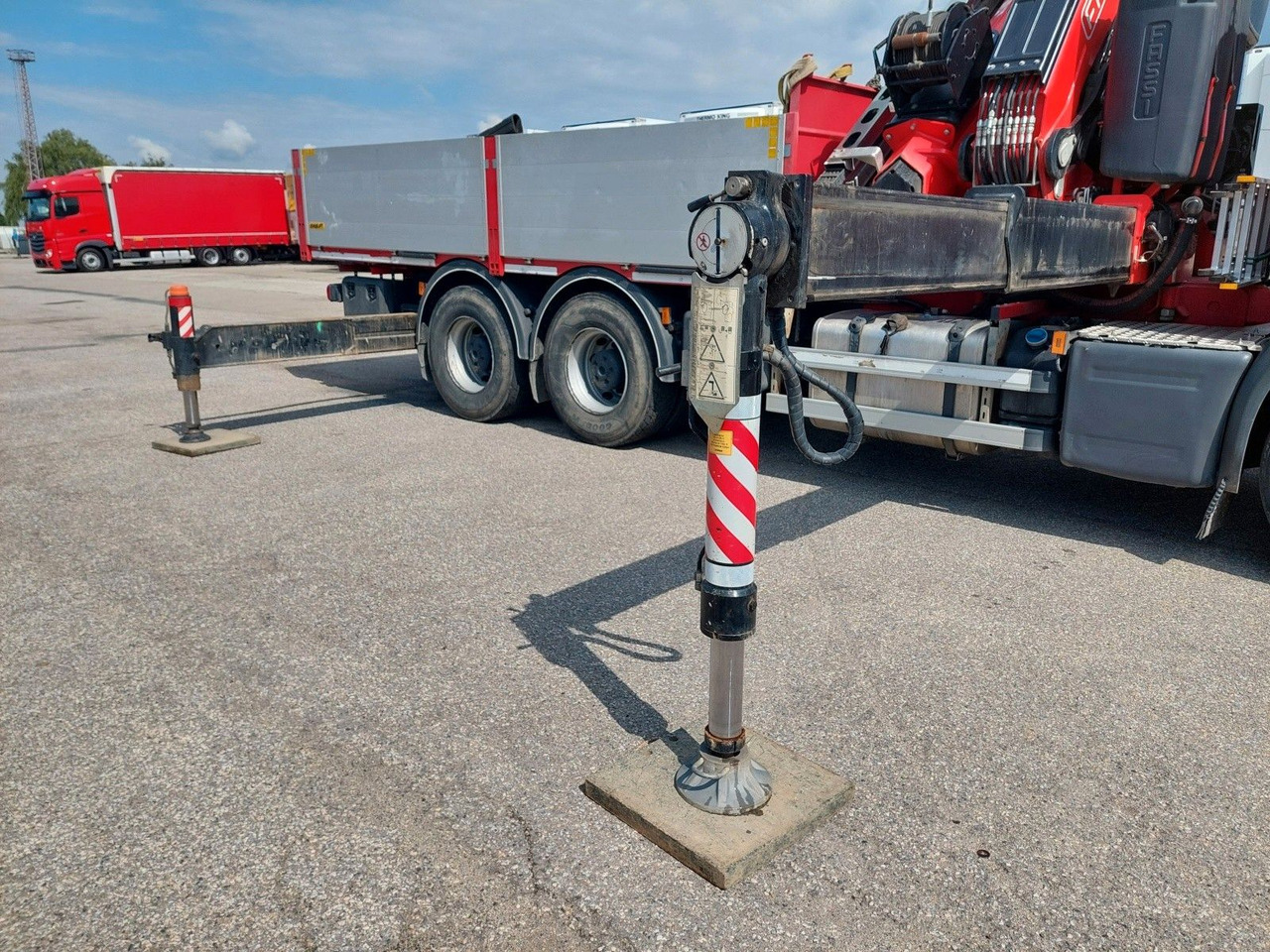 Camion plateau, Camion grue Scania G 410LB 6x4 HNA + Kran Fassi F545RA.2.27 FLY-JIB: photos 10