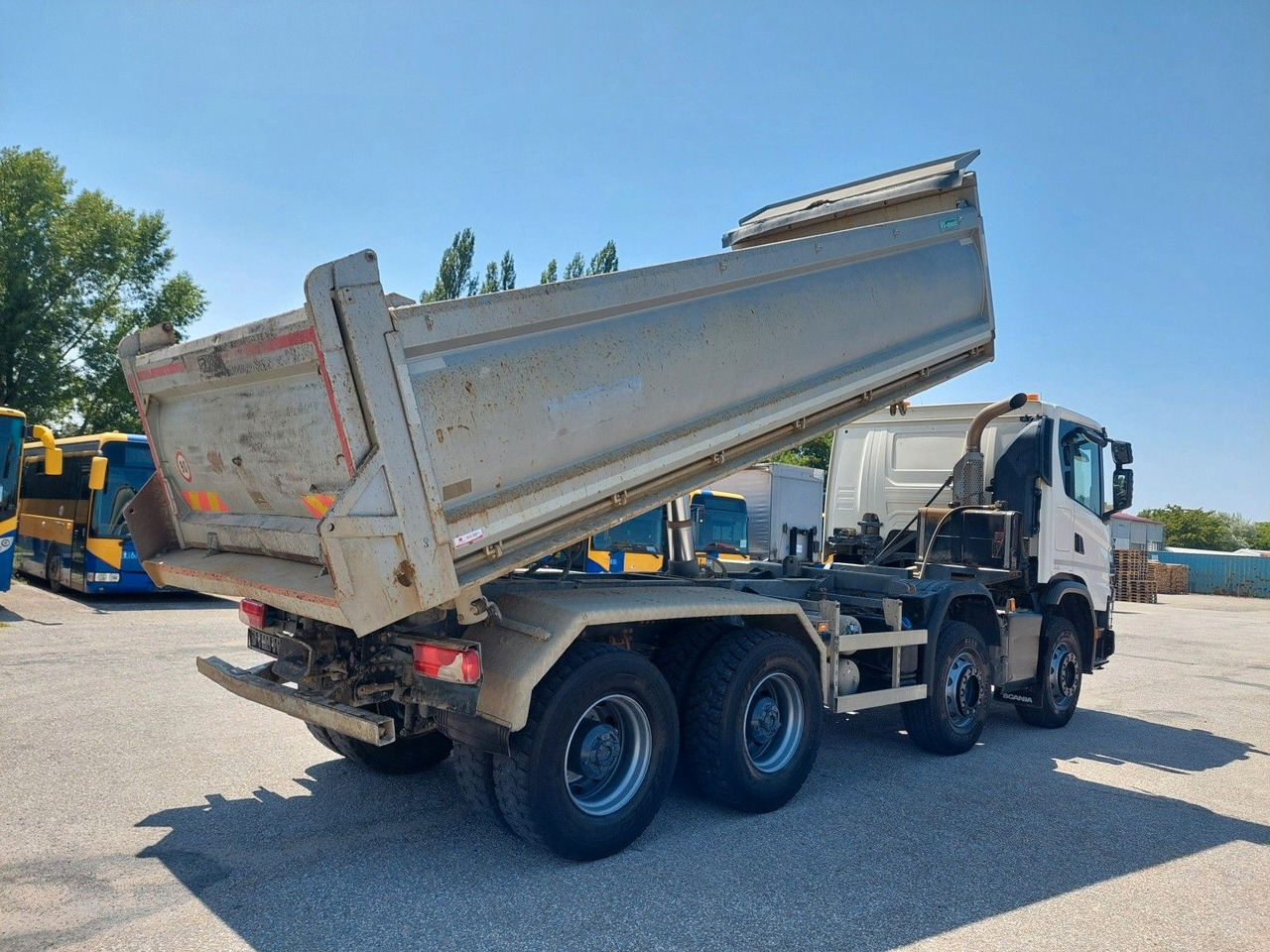 Scania G 450 B8X4HZ 8x4 Bordmatik - Camion benne: photos 4 Scania G 450 B8X4HZ 8x4 Bordmatik - Camion benne: photos 4