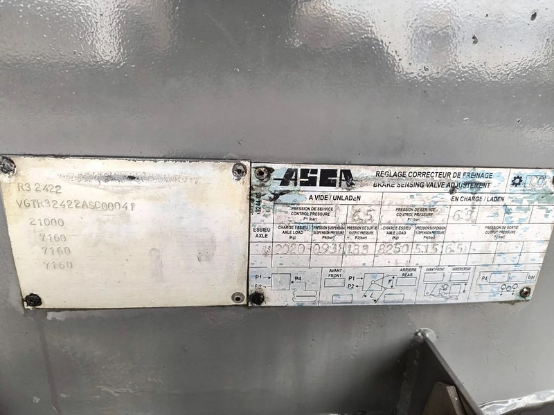 Remorque citerne pour transport de carburant ASCA 20 000L FUEL / CARBURANT - 2 COMP: photos 15