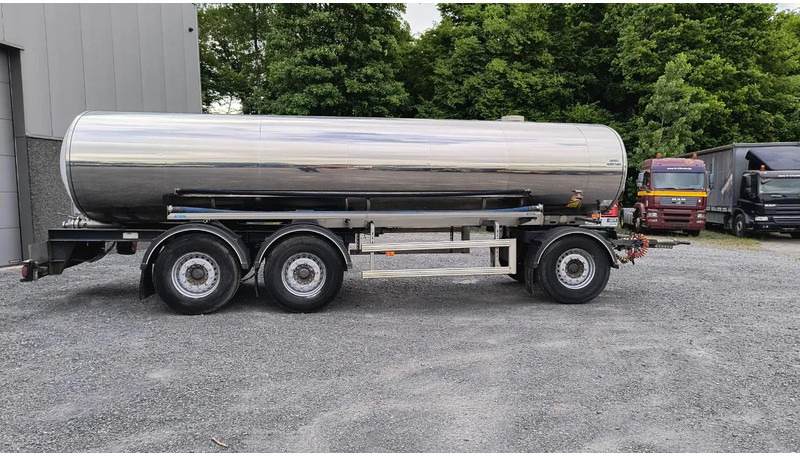 ETA 17500 L INSULATED INOX TANK - 1 COMP - Remorque citerne: photos 4 ETA 17500 L INSULATED INOX TANK - 1 COMP - Remorque citerne: photos 4