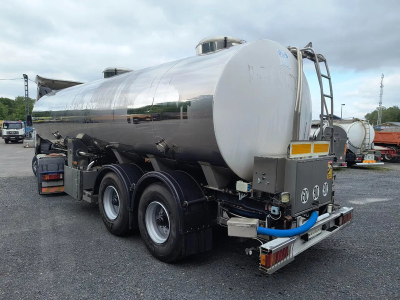 MAISONNEUVE 25000L INSULATED INOX TANK - 2 COMP - PUMP - Semi-remorque citerne: photos 3 MAISONNEUVE 25000L INSULATED INOX TANK - 2 COMP - PUMP - Semi-remorque citerne: photos 3