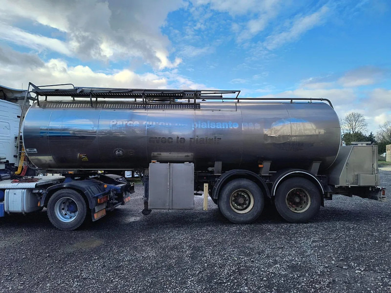 MAISONNEUVE 25000L INSULATED INOX TANK - Semi-remorque citerne: photos 2 MAISONNEUVE 25000L INSULATED INOX TANK - Semi-remorque citerne: photos 2